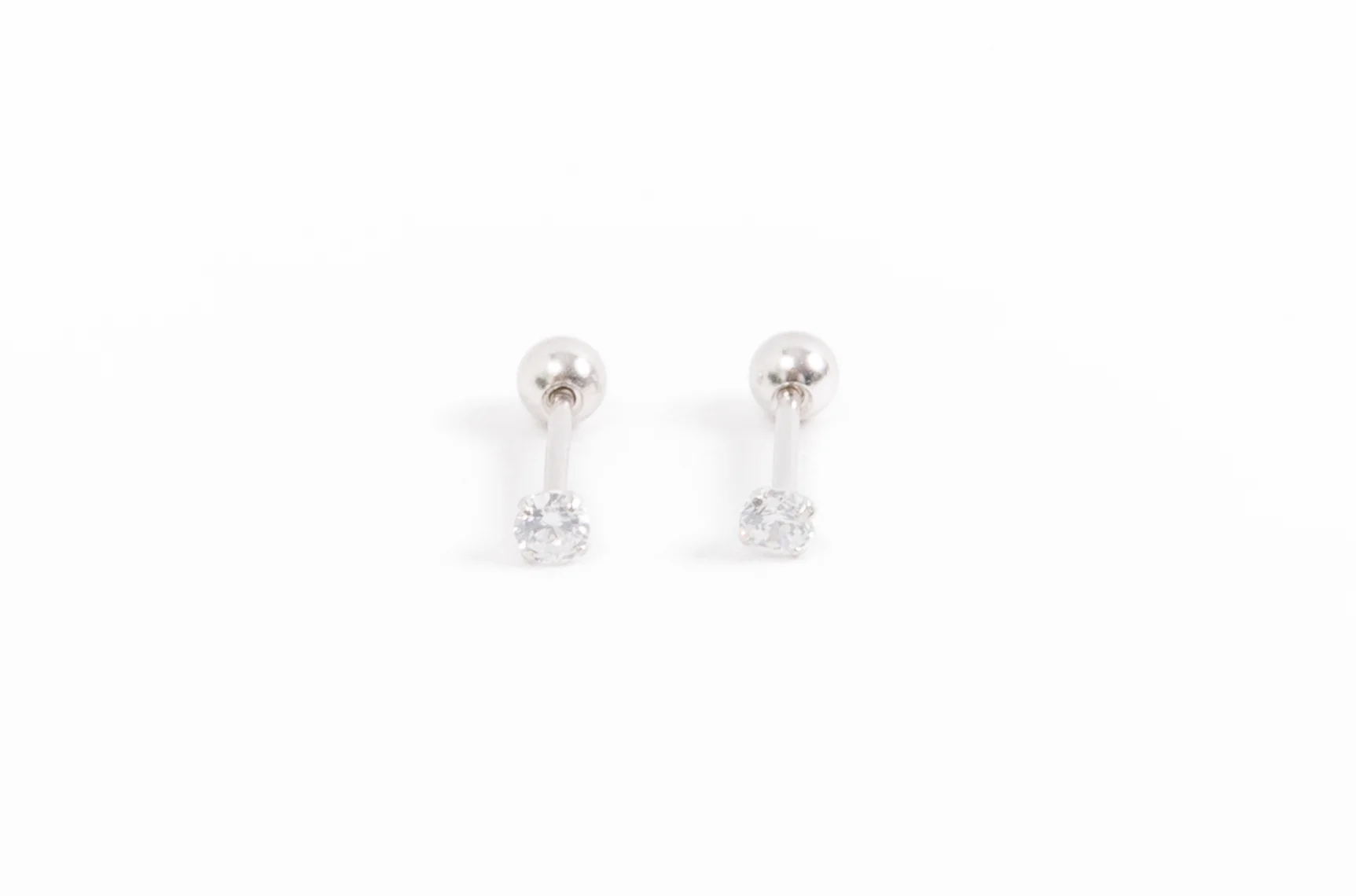 2.5 mm Diamond Screwbacks - Image 8