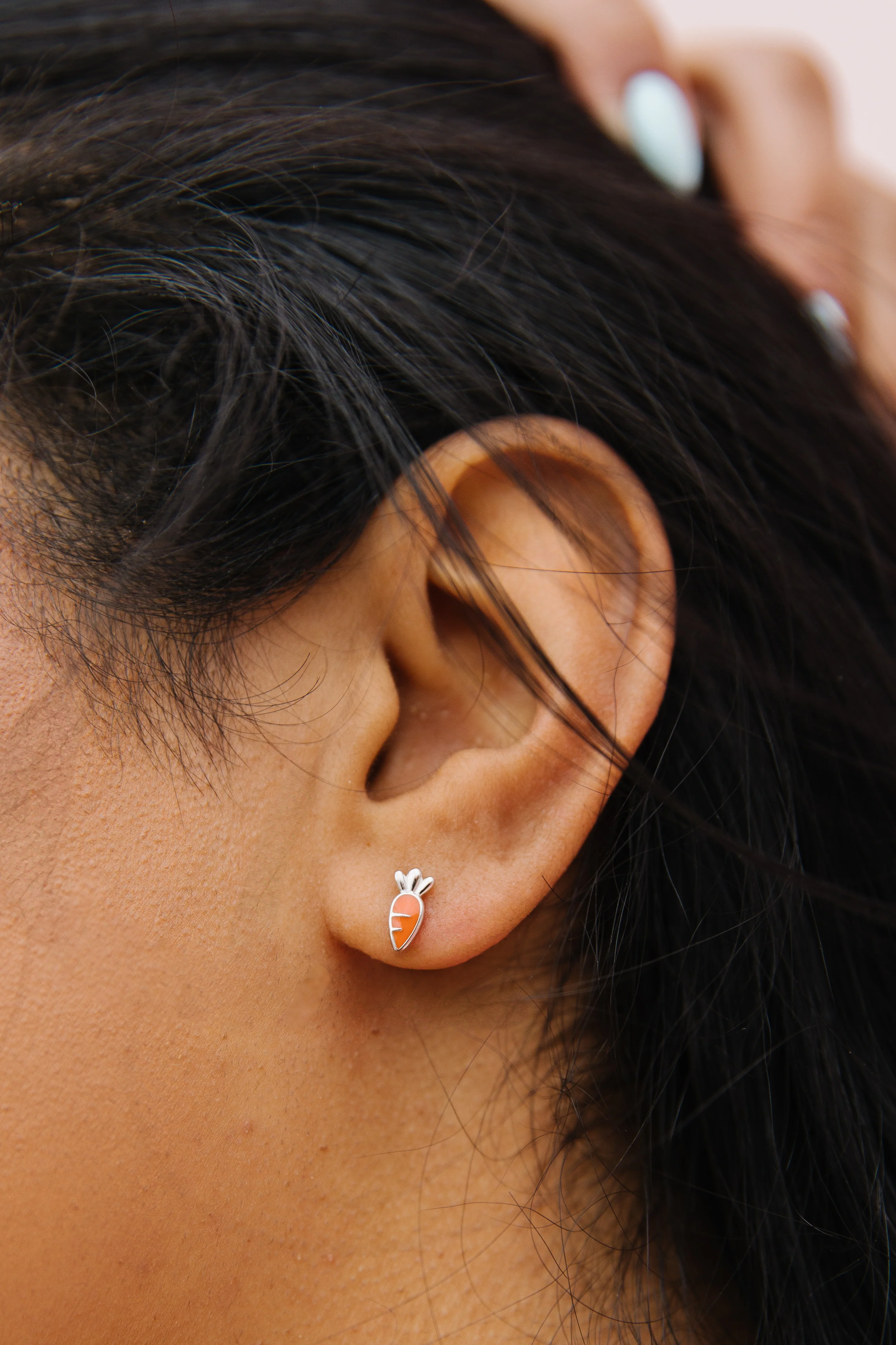 Easter Bunny + Carrot Studs - Image 12