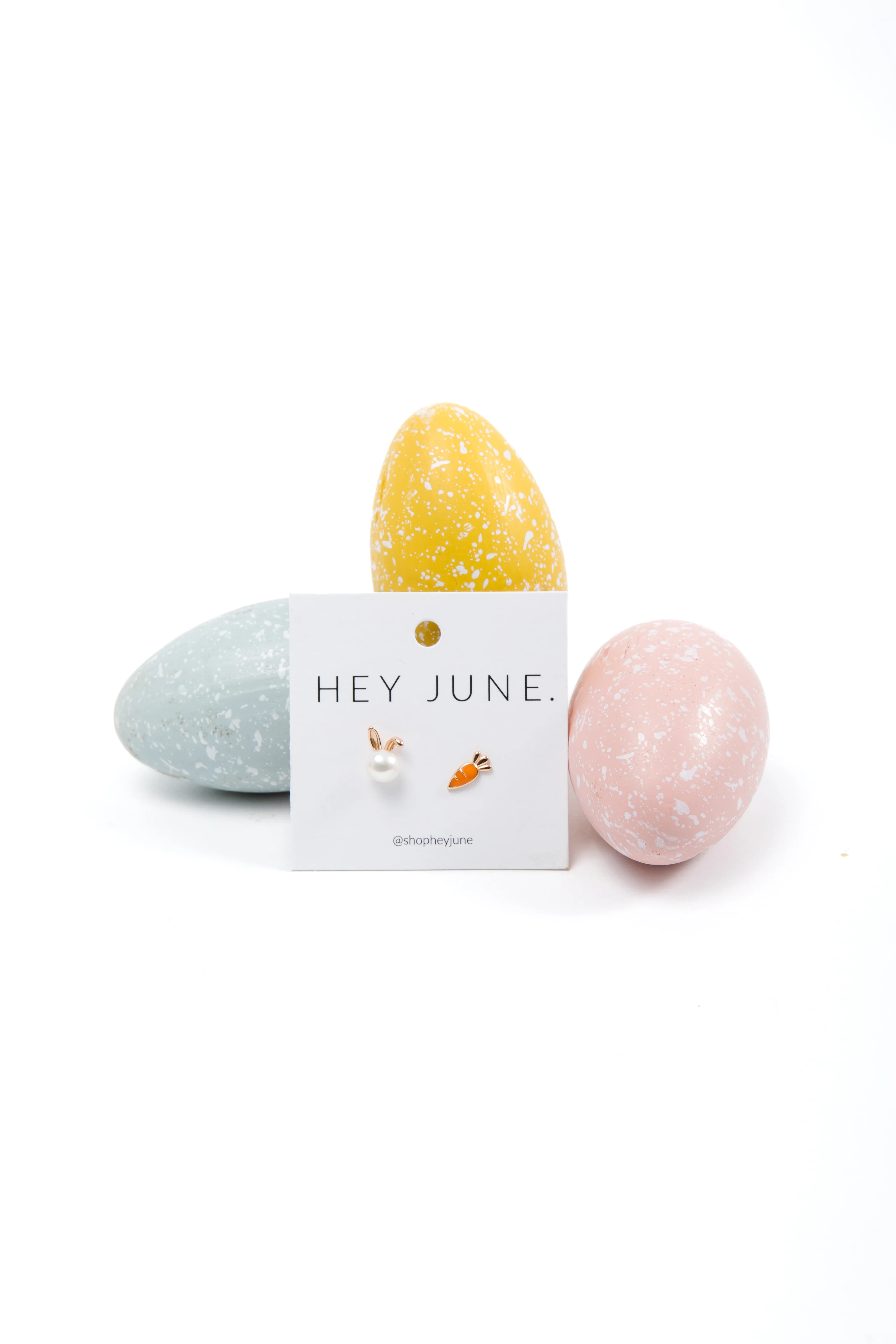Easter Bunny + Carrot Studs - Image 5
