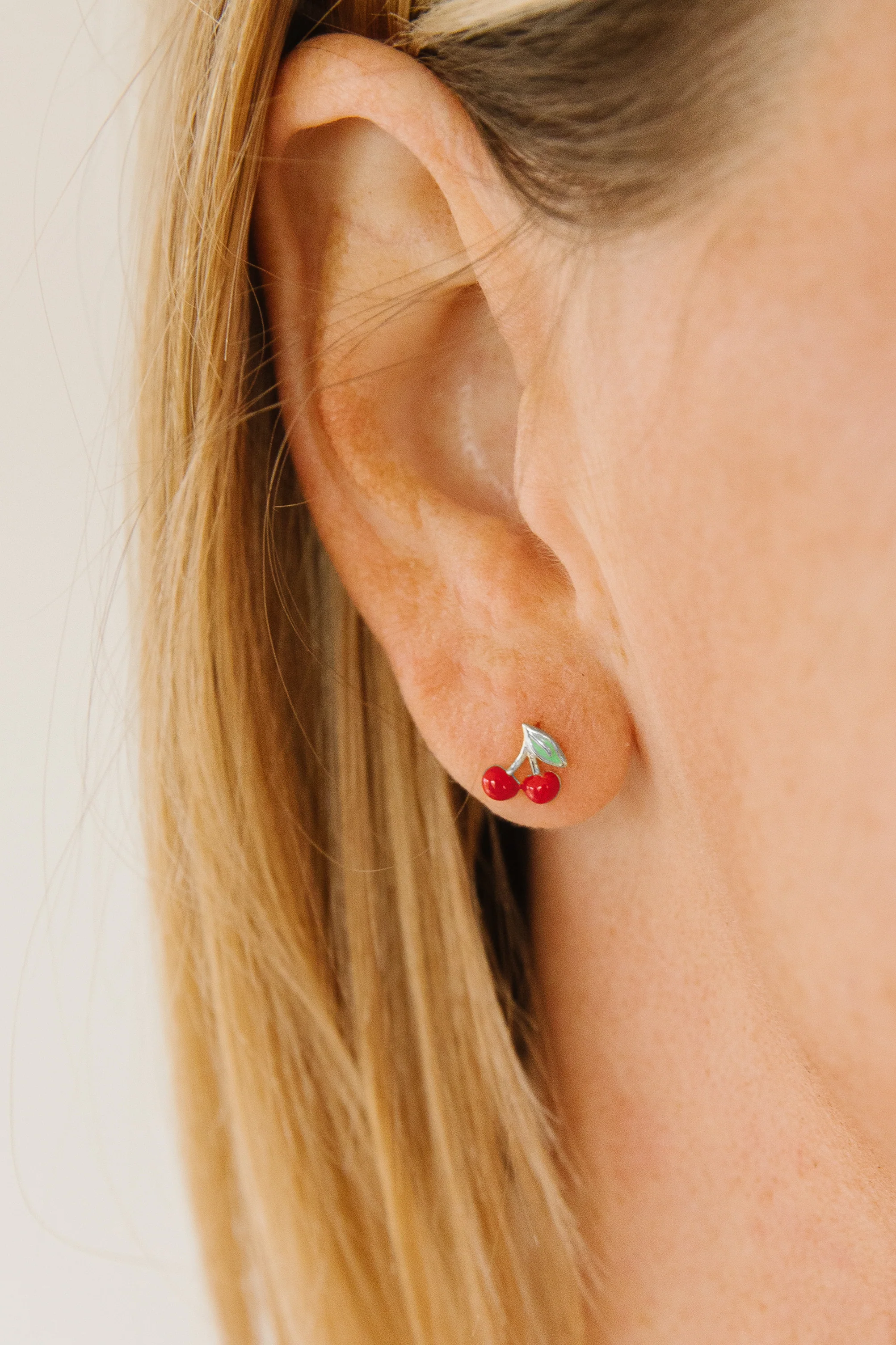 Cherry on Top Studs - Image 8