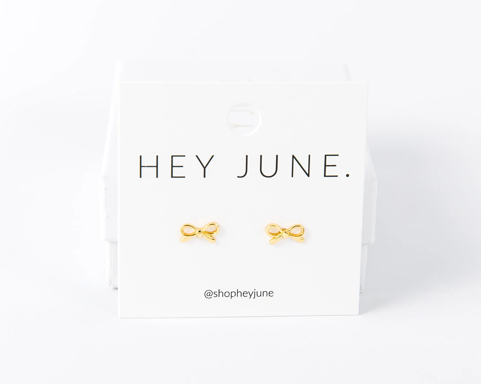 Tiny Ribbon Bow Screwbacks - Image 3