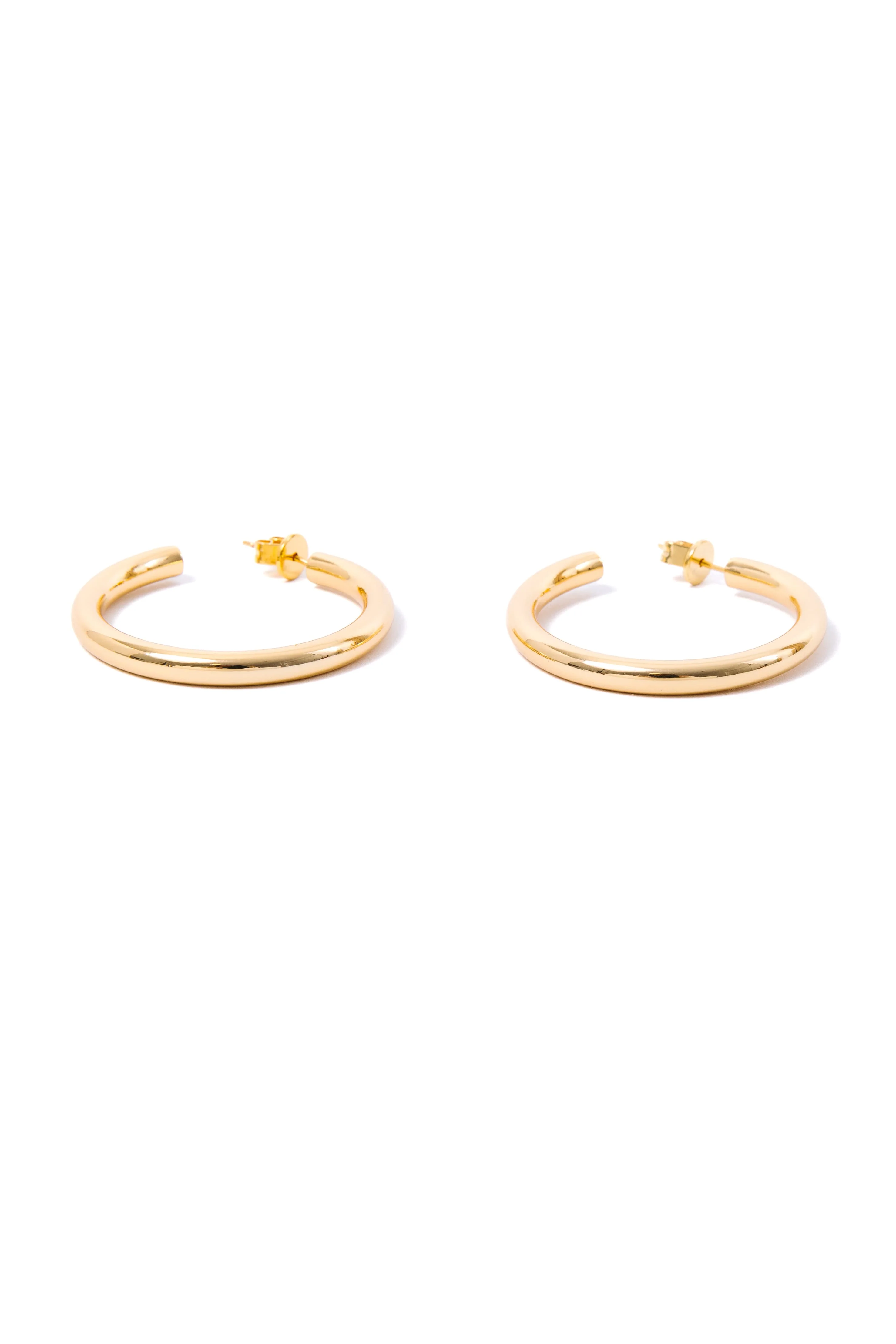 Chunky Gold Hoops - Image 6