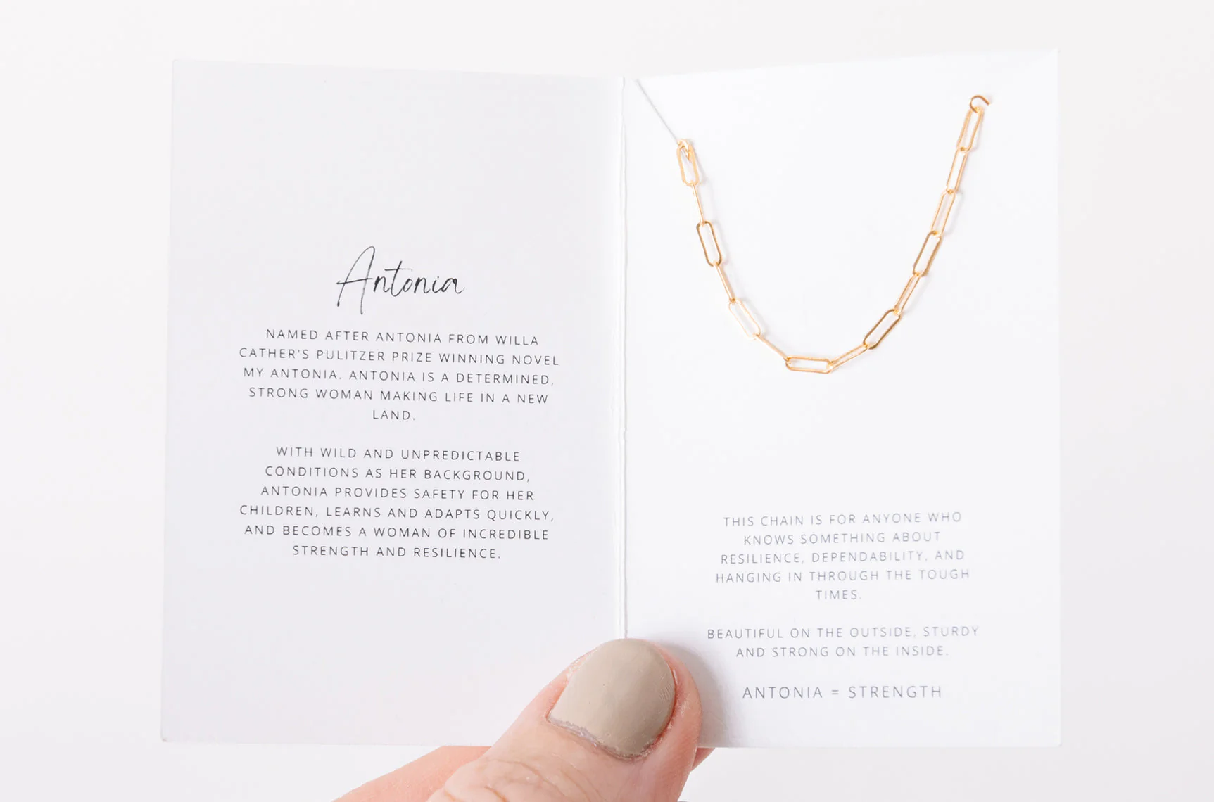 Baby Antonia Chain - Image 8
