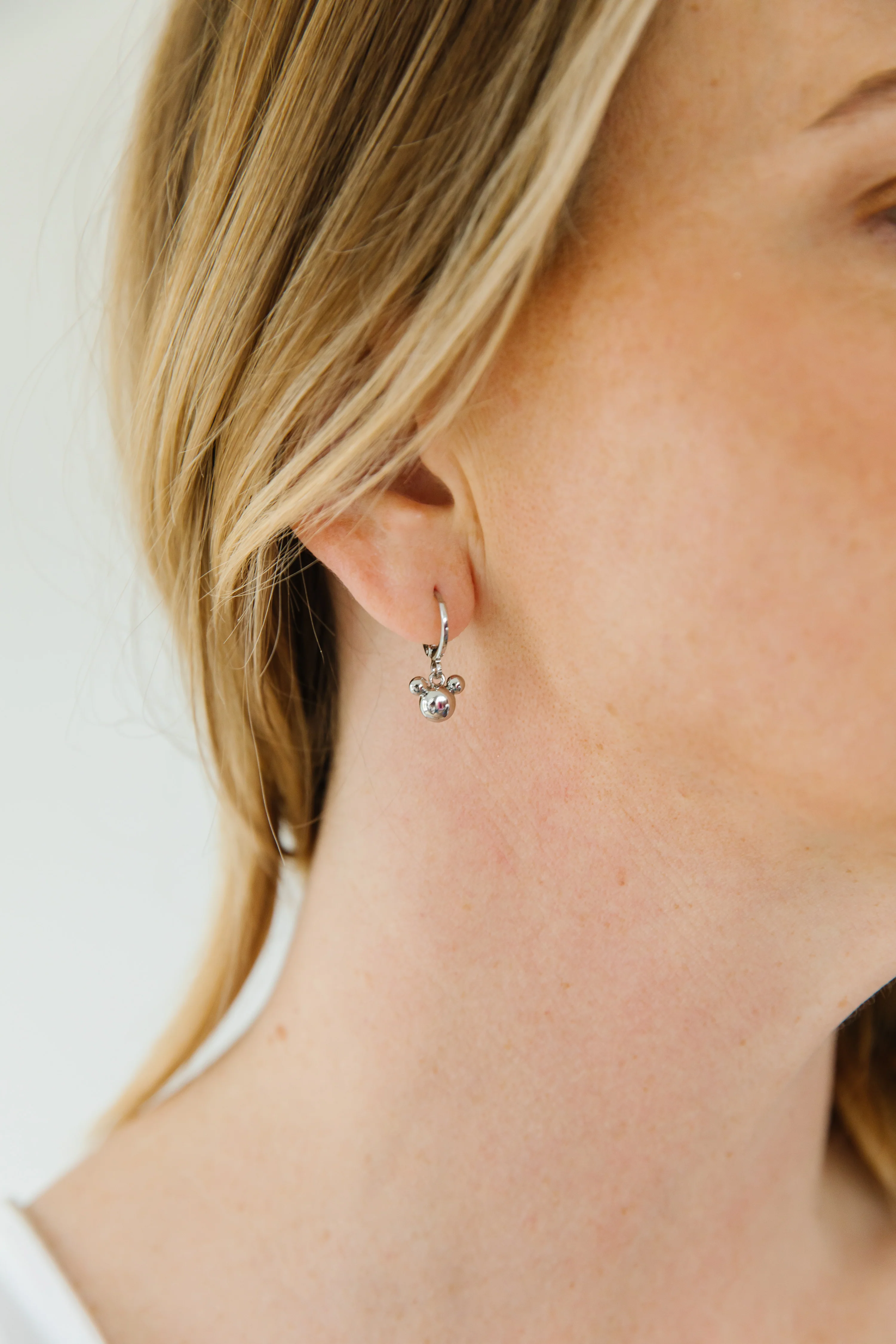 Dangling Mouse Ear Huggies - Image 10