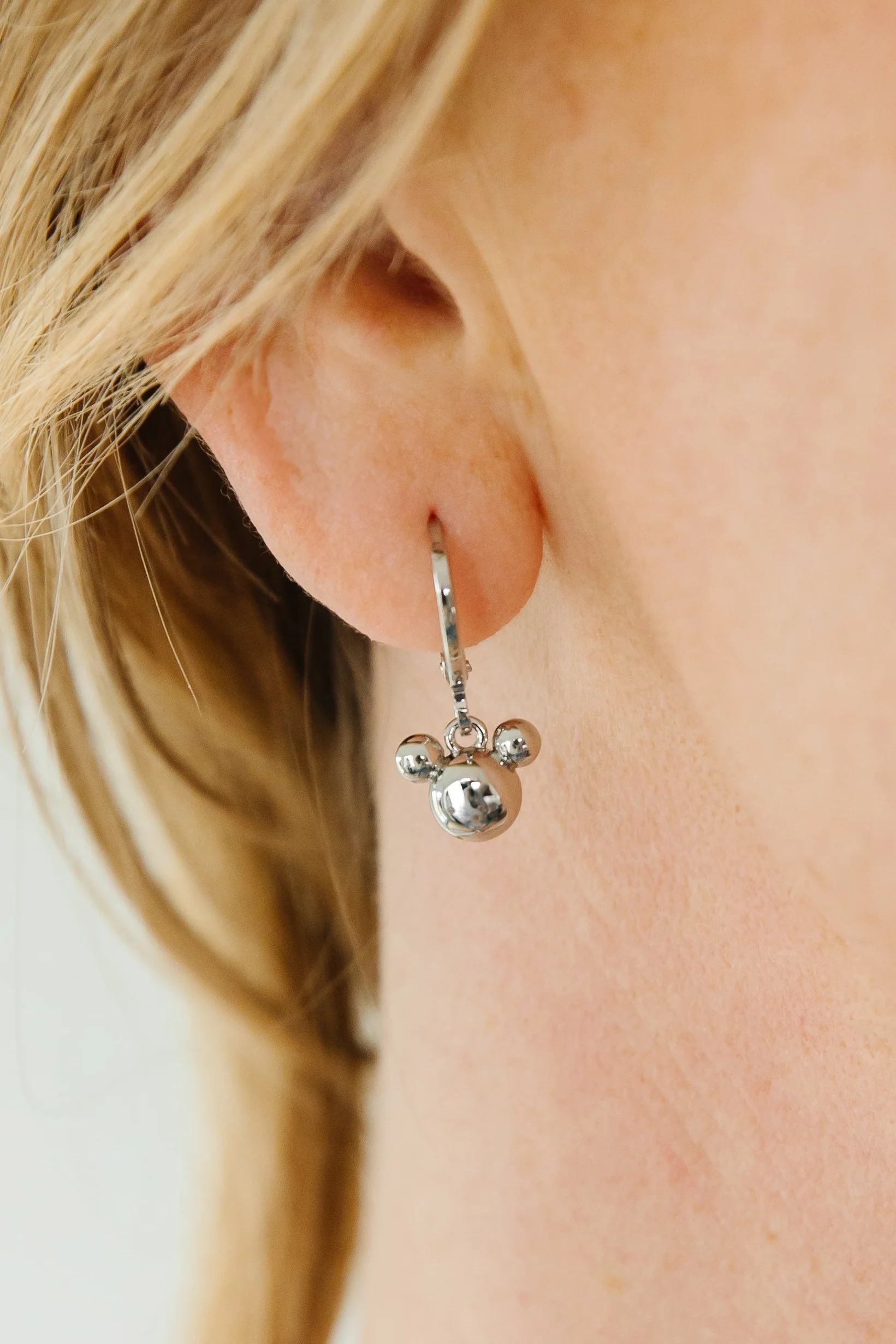 Dangling Mouse Ear Huggies - Image 8
