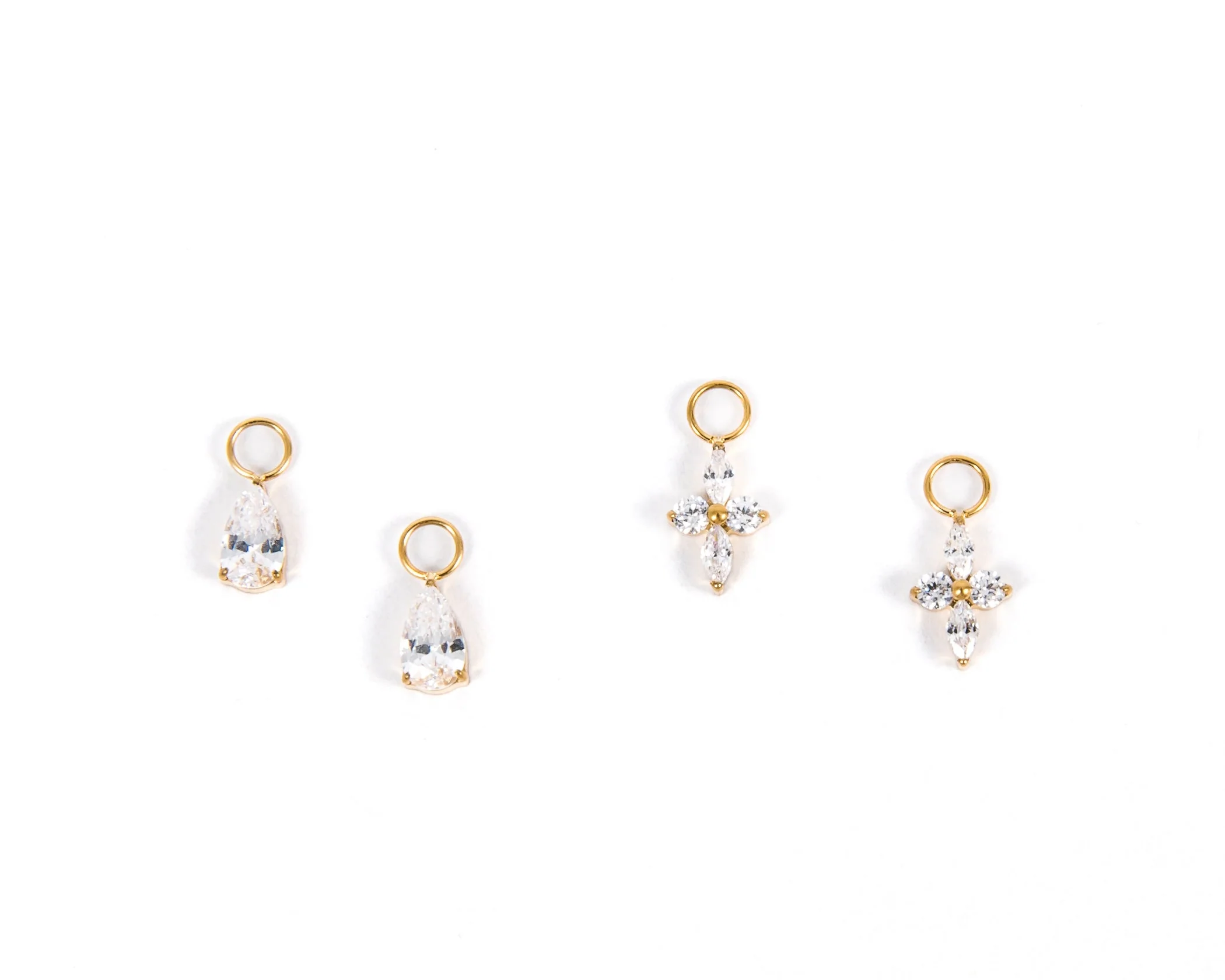 Diamond Earring Charms (Charms only)