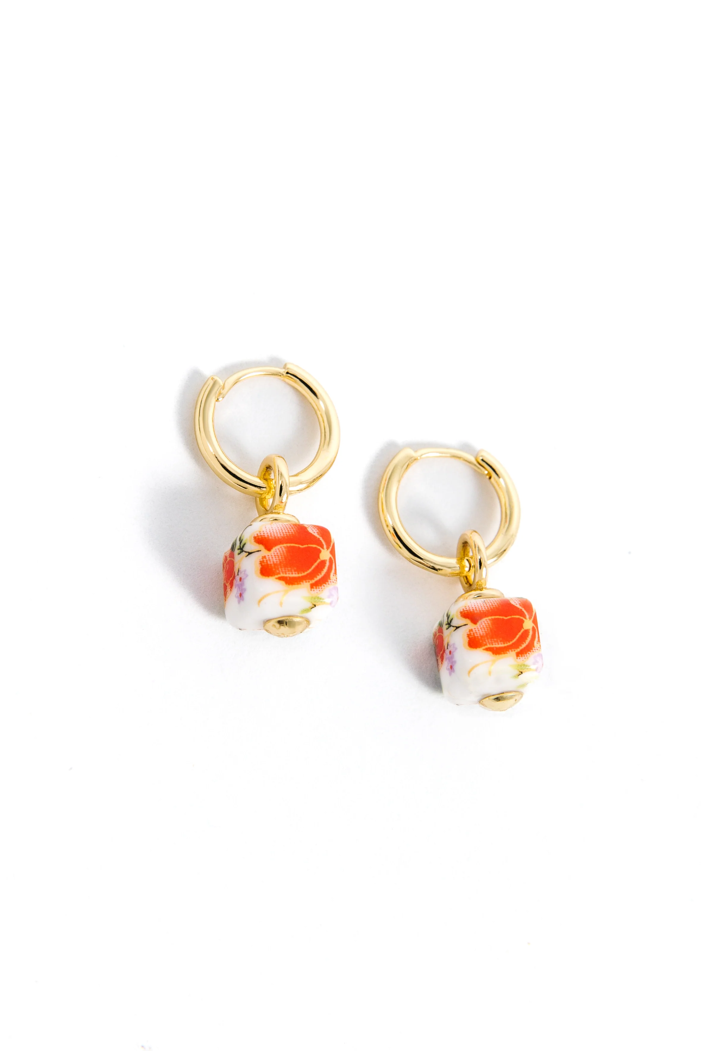 Flower Garden Charm Huggies - Image 2