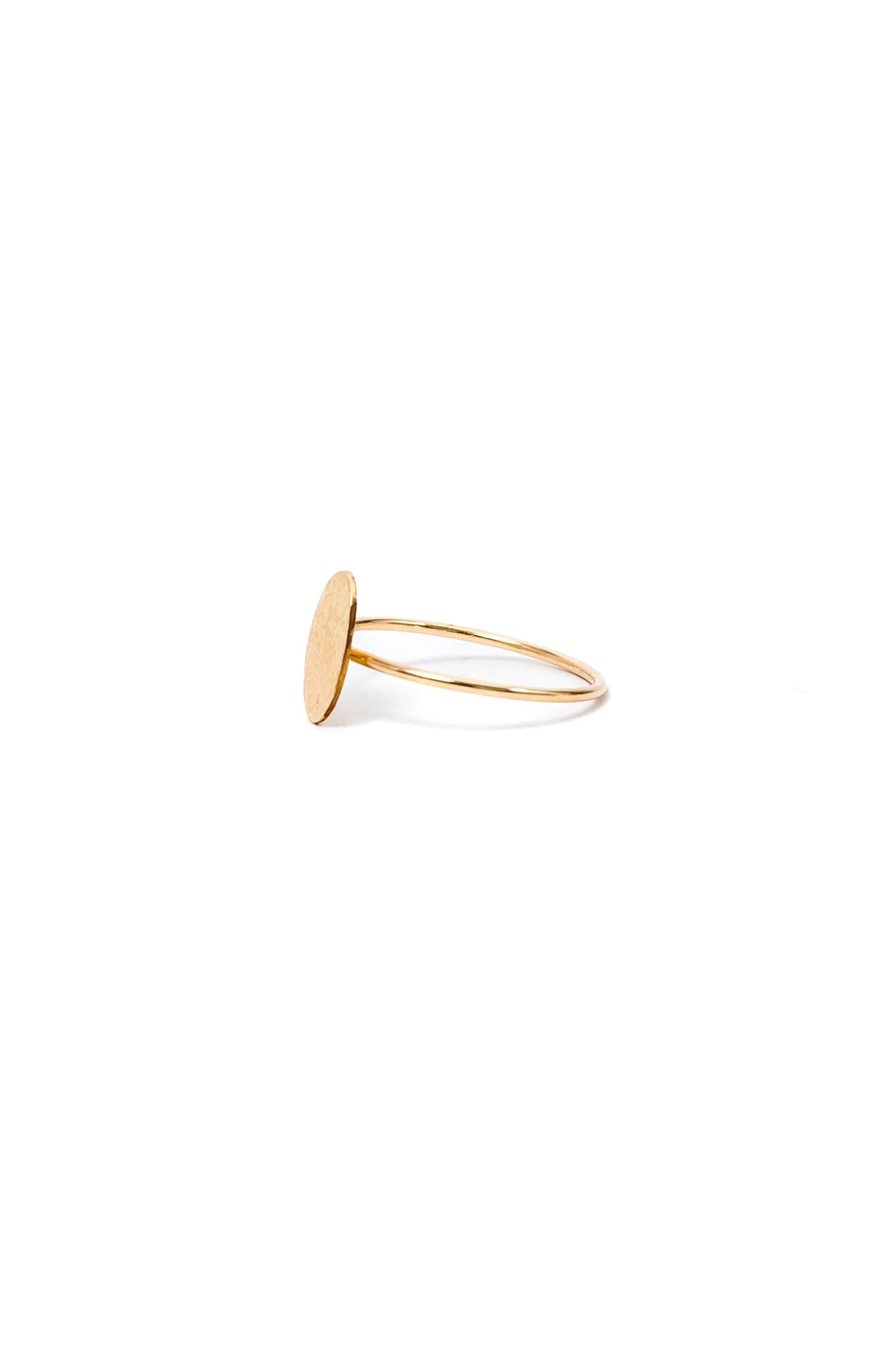 Hammered Oval Ring - Image 9