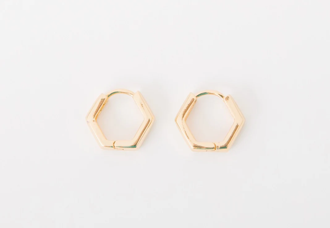 Hexagon Huggies - Image 5