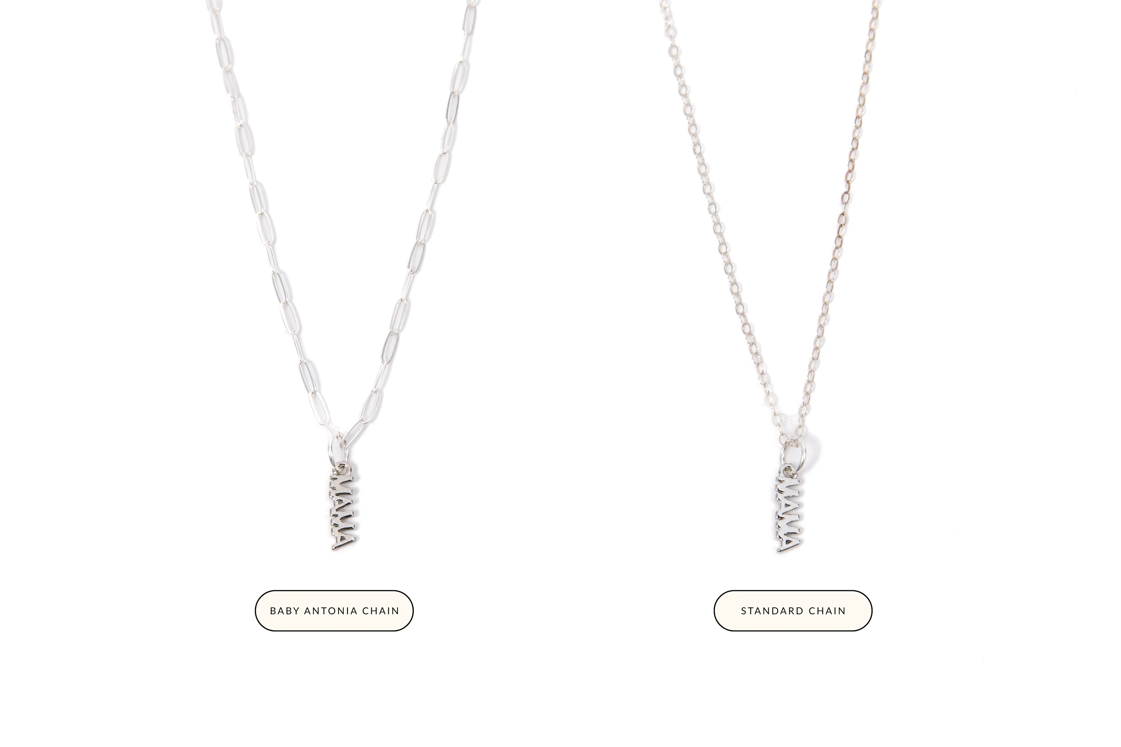 Made for Mom Necklace (Silver Edit) - Image 3