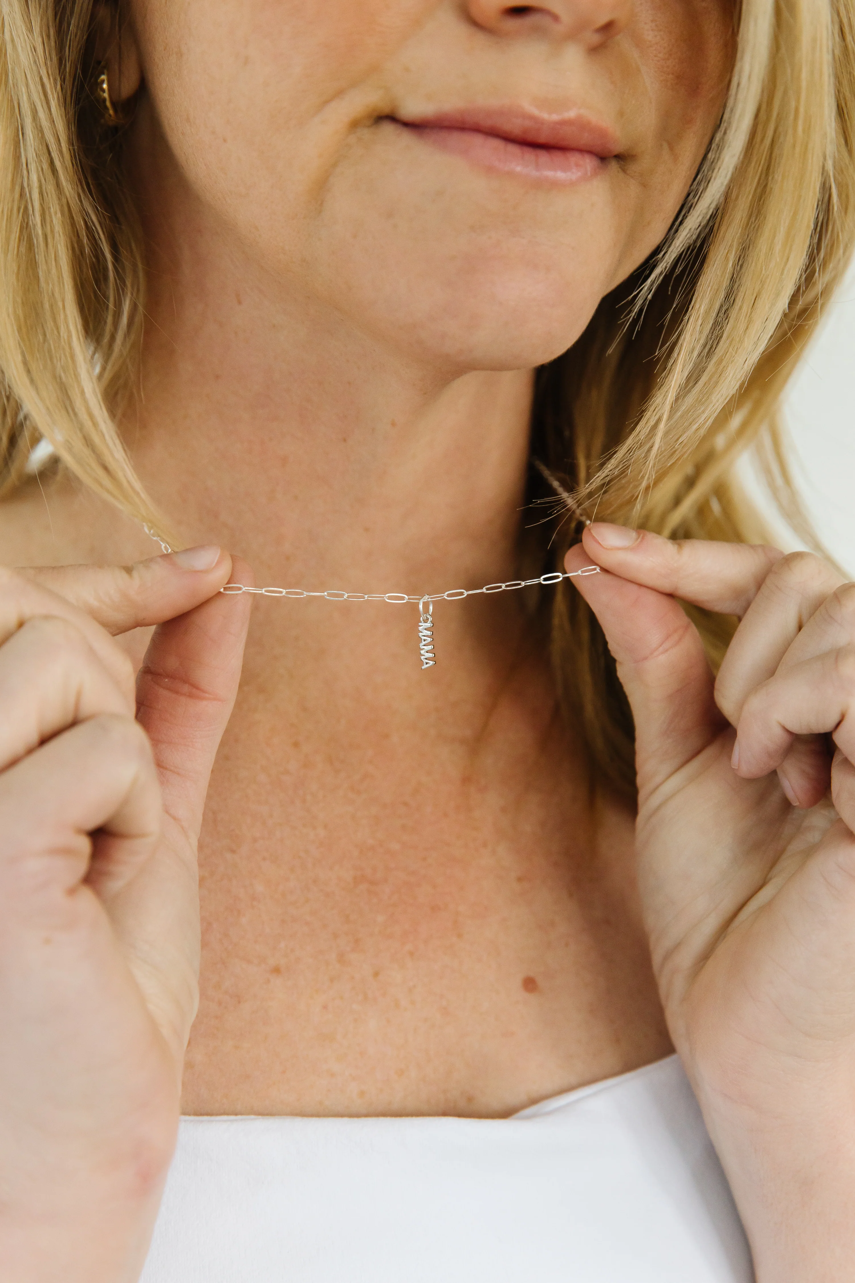 Made for Mom Necklace (Silver Edit) - Image 6