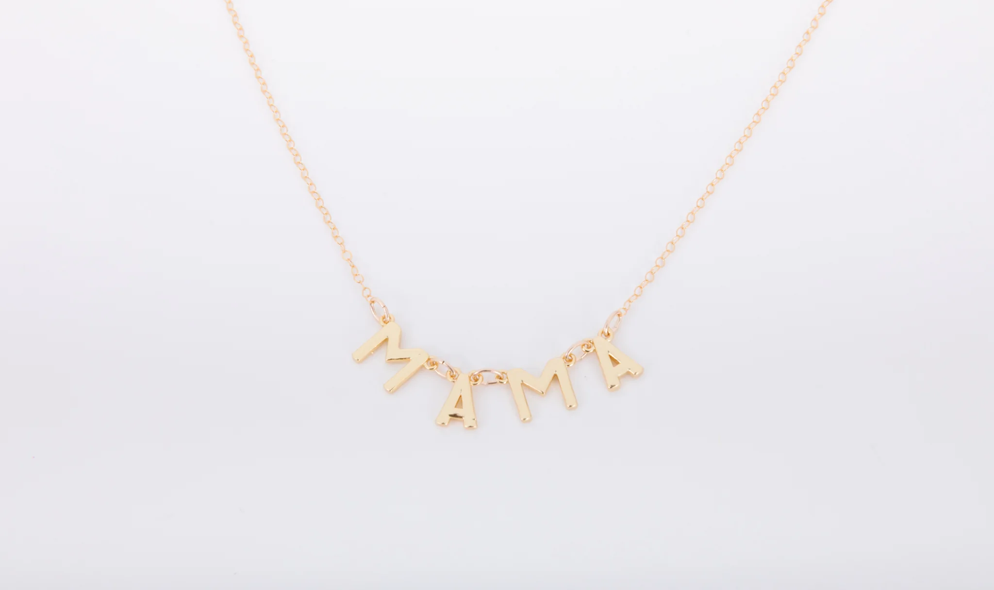 Mama Letter Necklace - Image 3