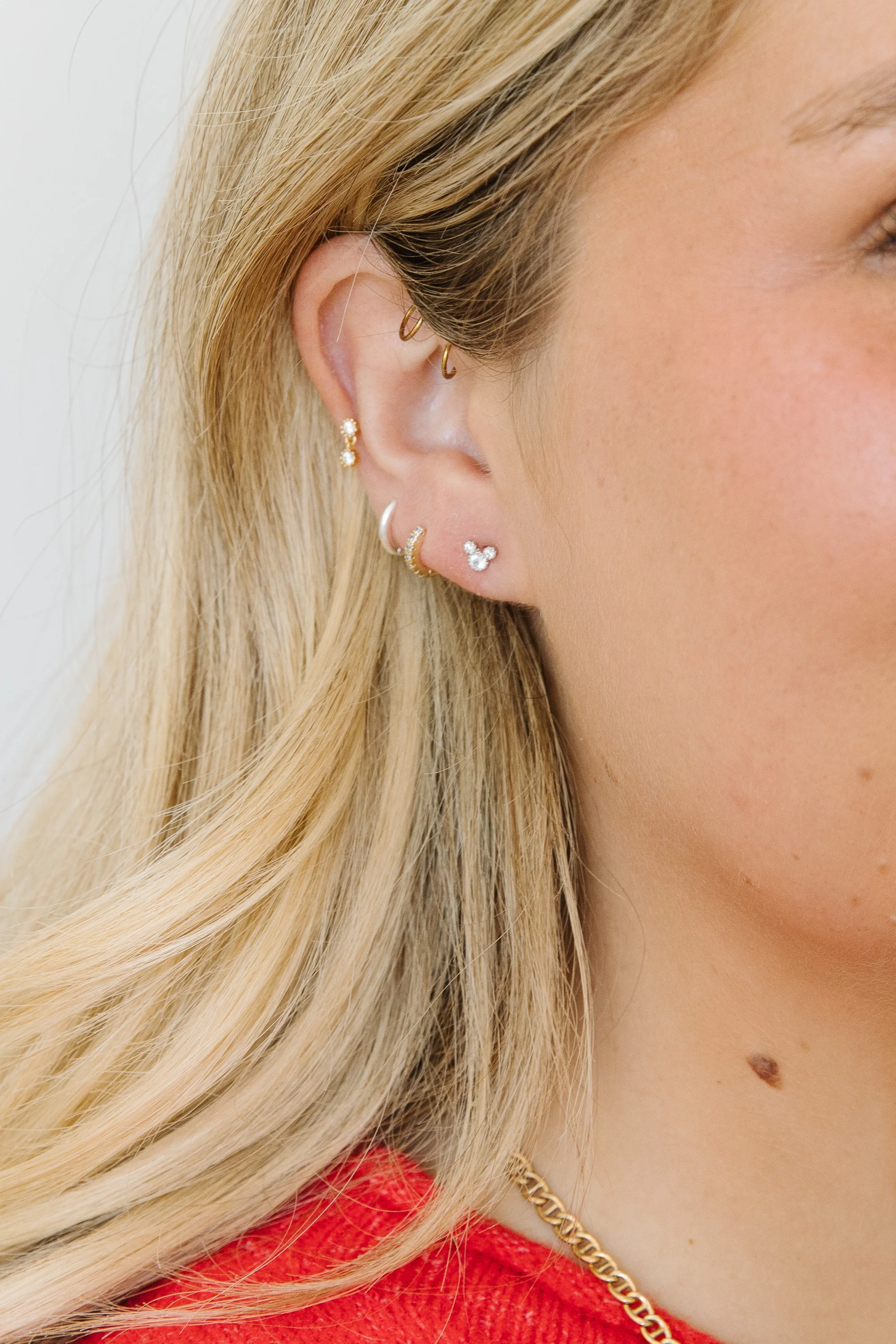 Cz Mouse Ear Screwbacks - Image 12