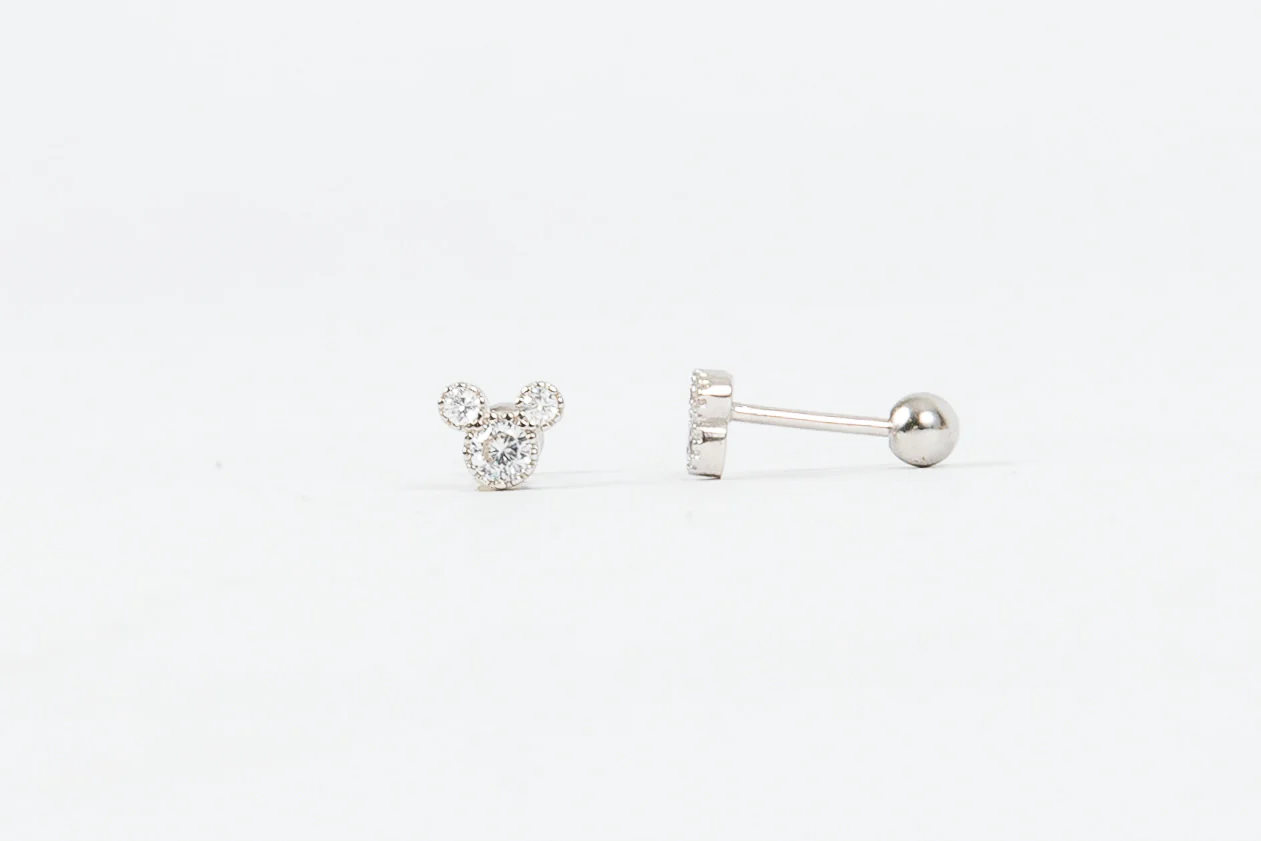 Cz Mouse Ear Screwbacks - Image 13