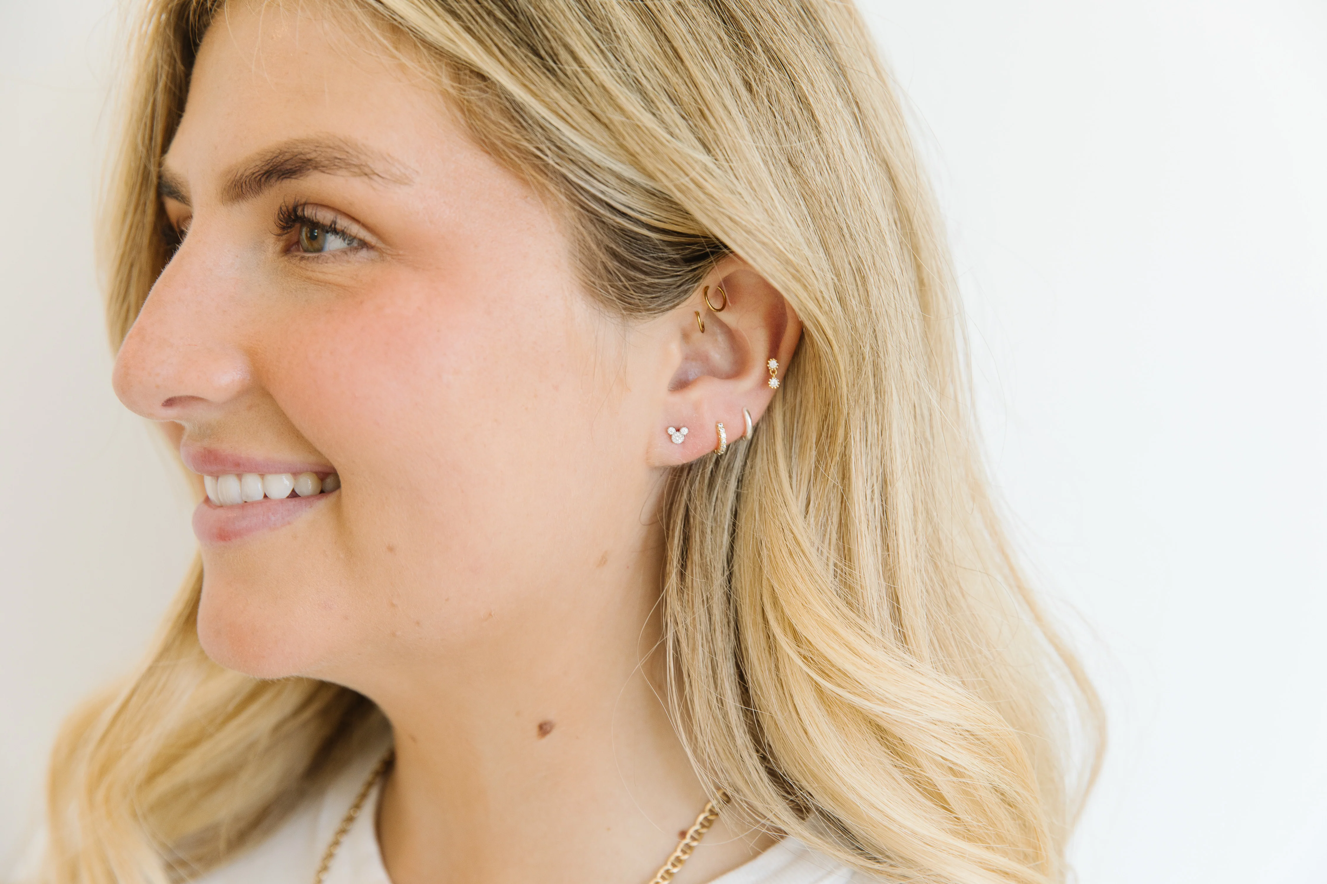 Cz Mouse Ear Screwbacks - Image 16