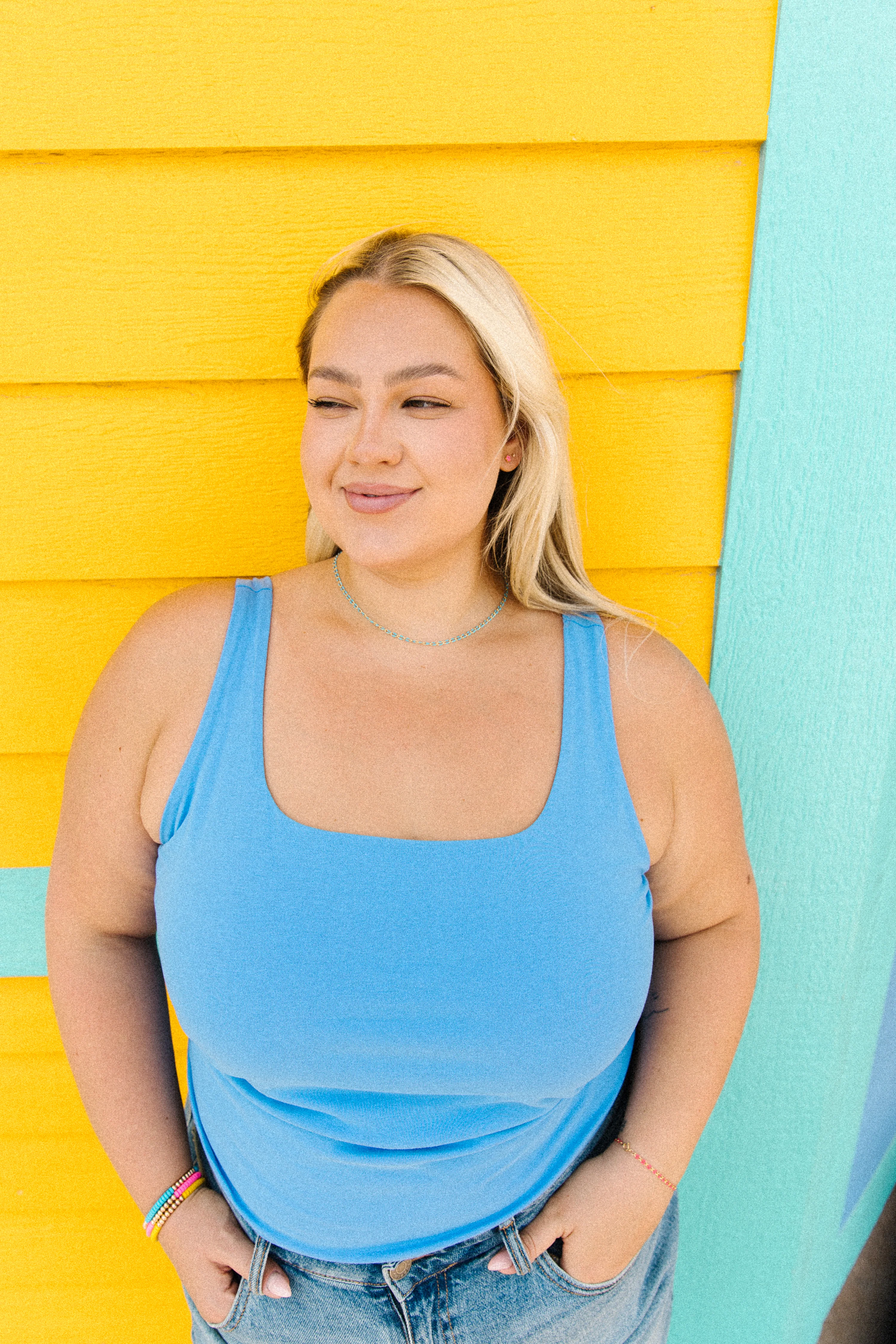 Neon Blue Necklace - Image 6