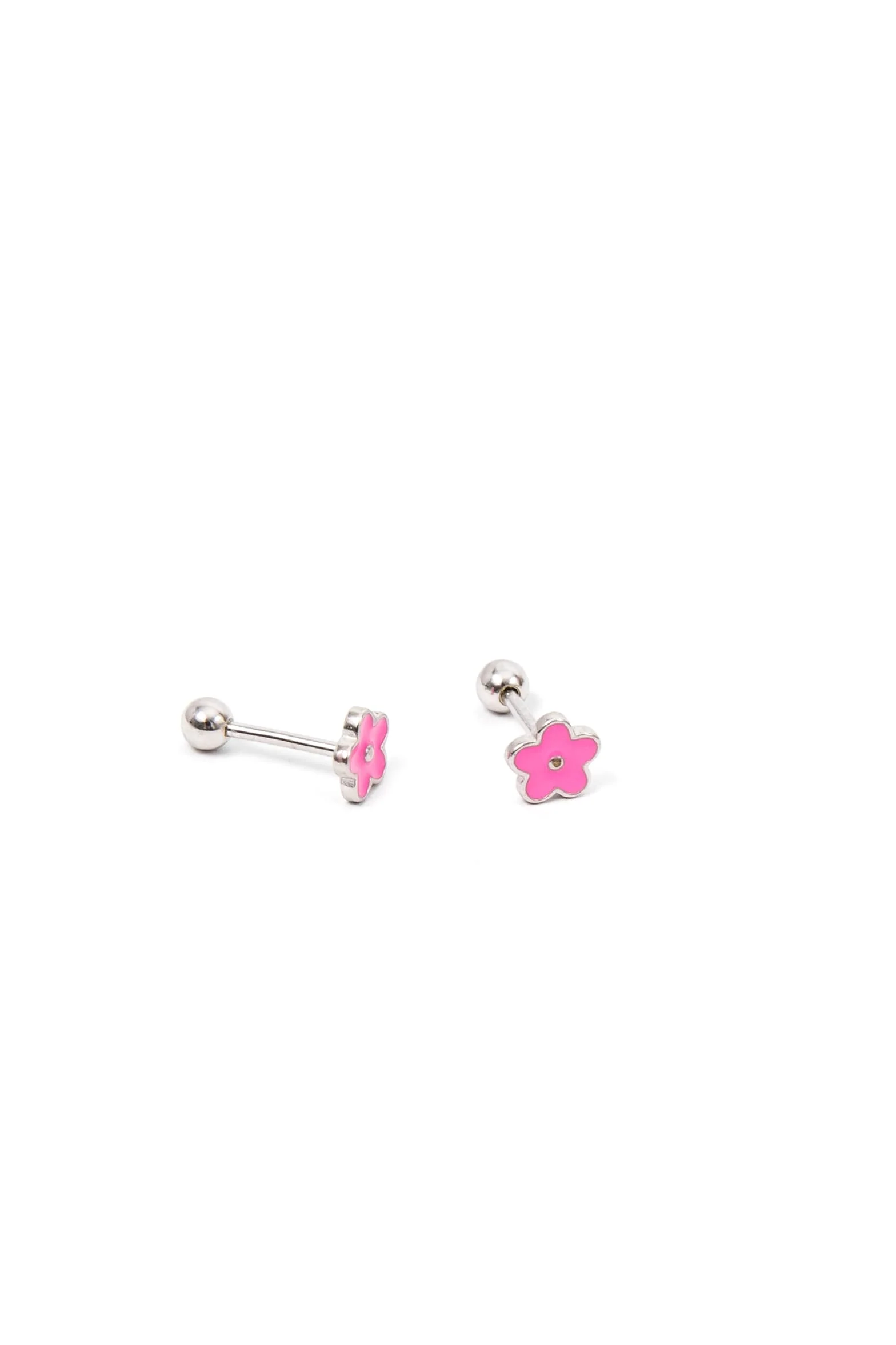 Pink Flower Screwback - Image 8