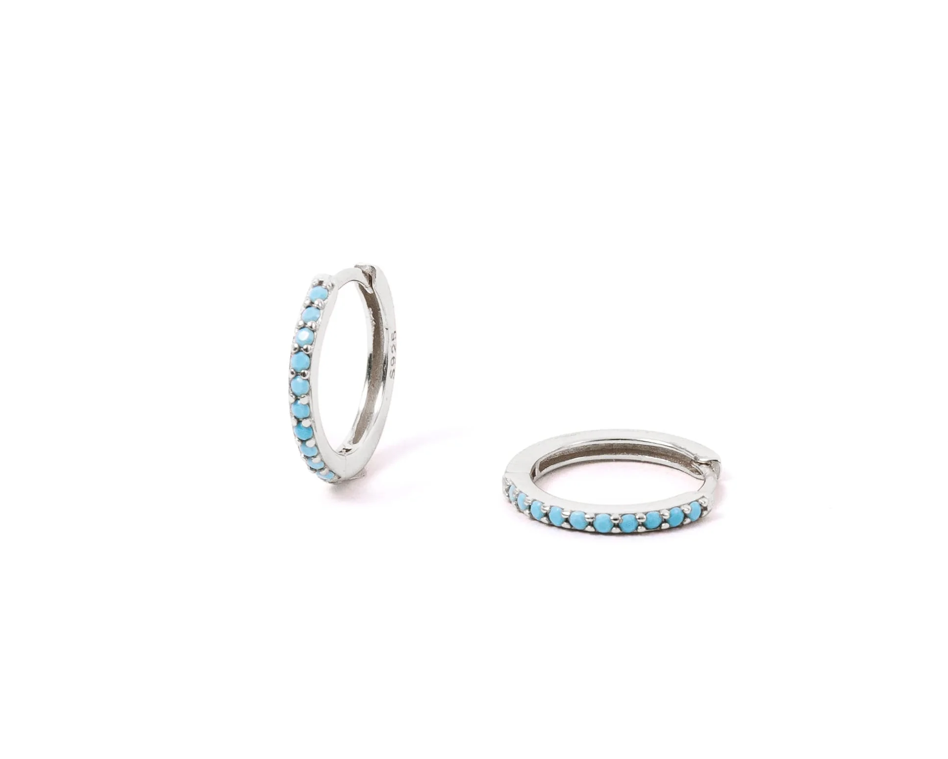 Snatched Turquoise Huggies - Image 11