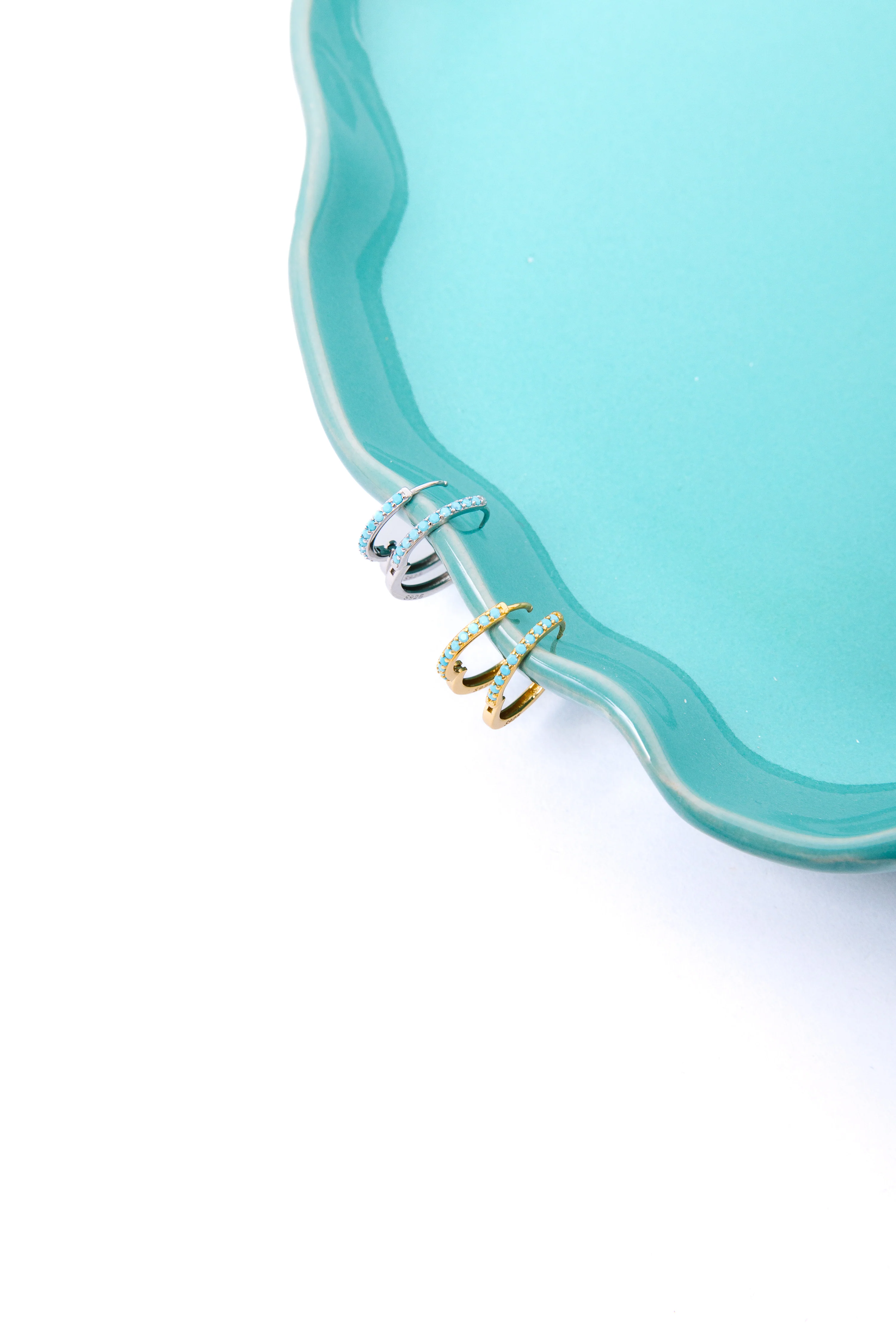 Snatched Turquoise Huggies - Image 6