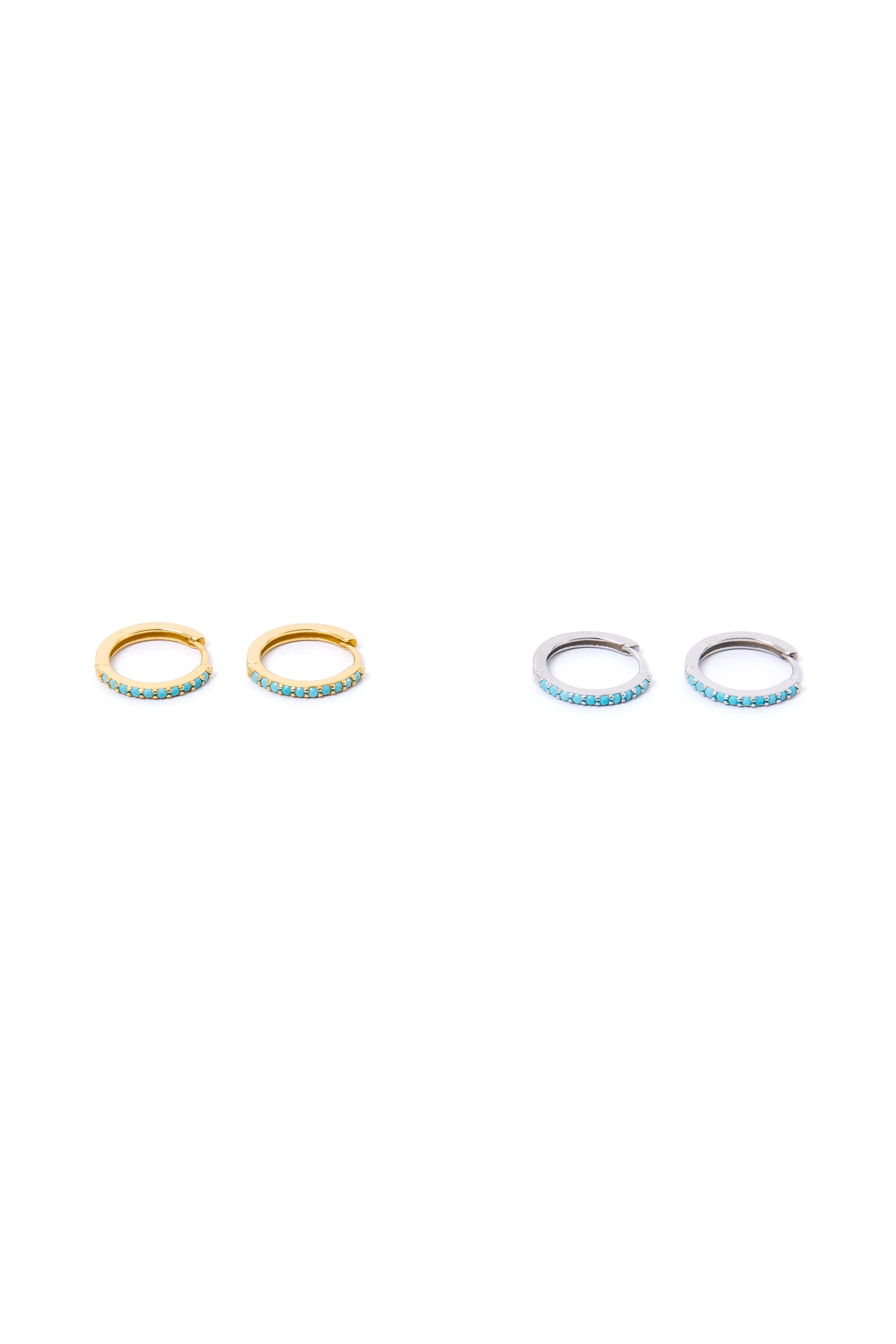 Snatched Turquoise Huggies - Image 7