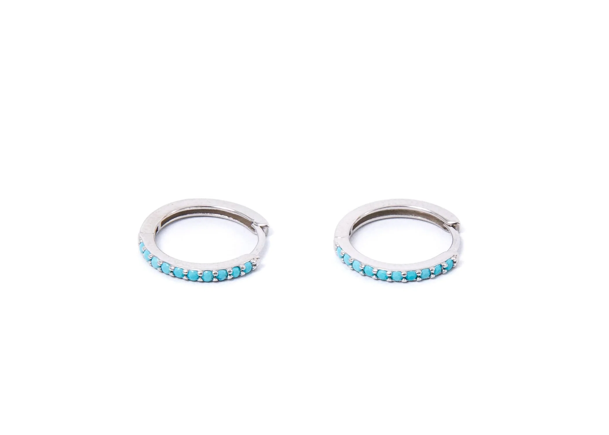 Snatched Turquoise Huggies - Image 8