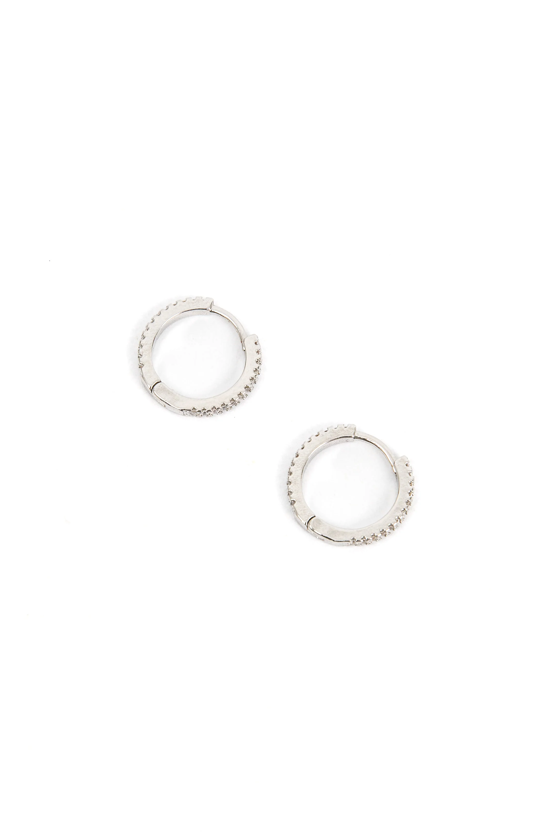 16 mm Classic Diamond Huggies - Image 10