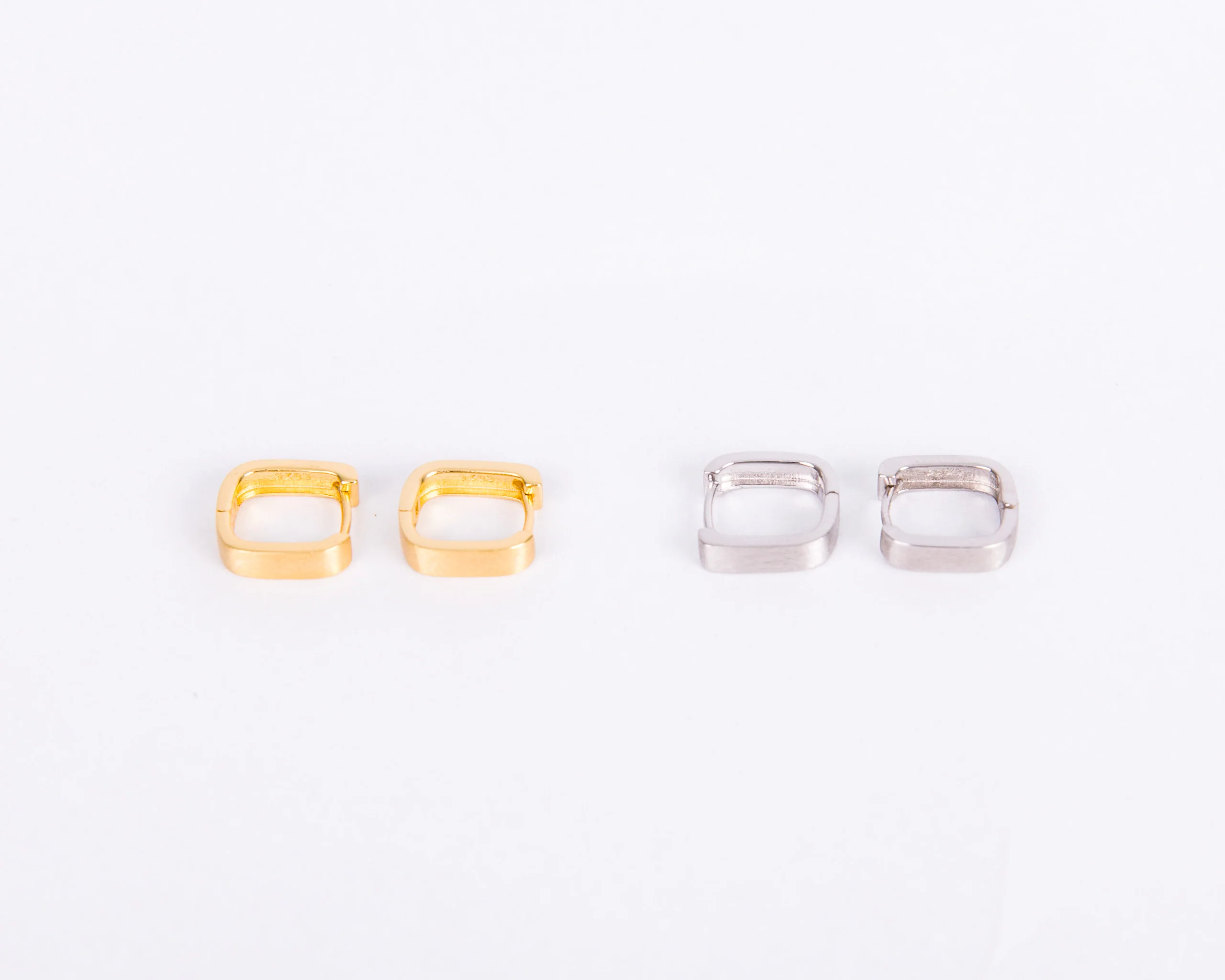 Square Matte Huggies - Image 6